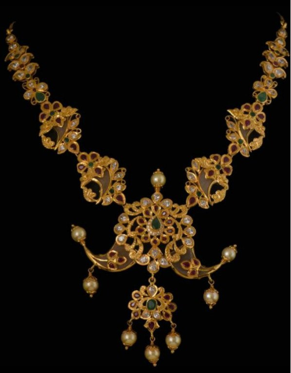 Puligoru necklace | Dhanalakshmi Jewellers