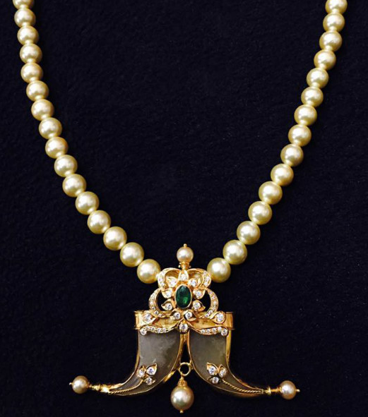 Puligoru necklace | Dhanalakshmi Jewellers