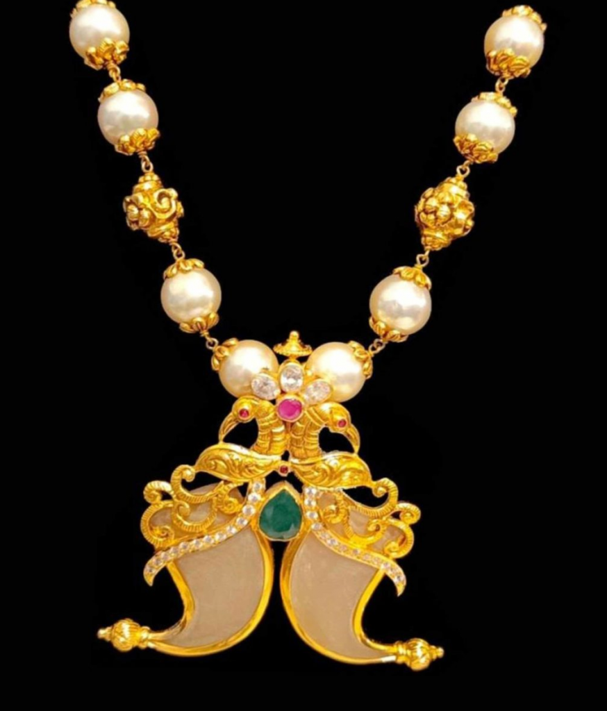 Puligoru necklace | Dhanalakshmi Jewellers