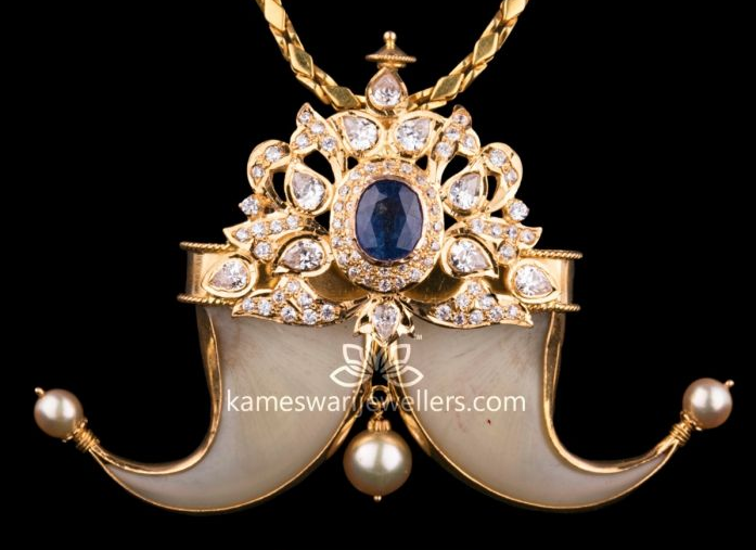 Puligoru pendant  | Dhanalakshmi Jewellers