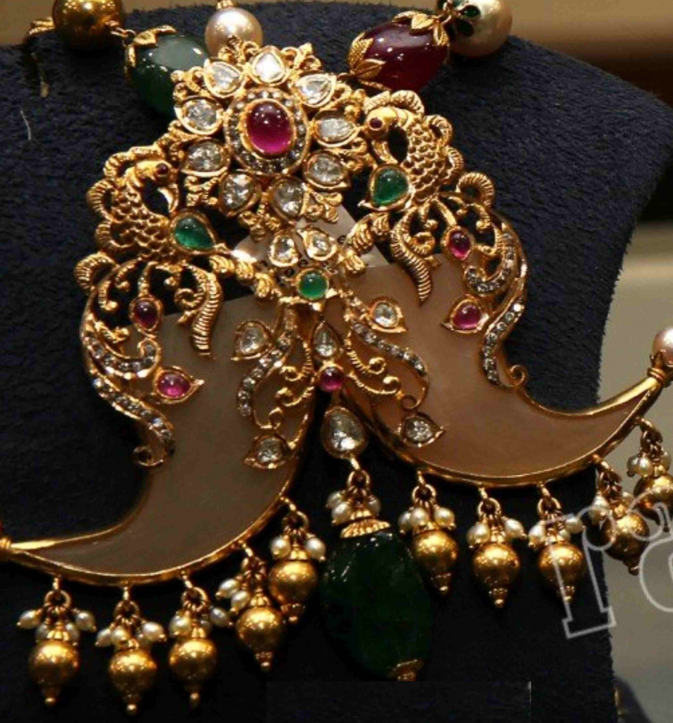 Puligoru pendant  | Dhanalakshmi Jewellers