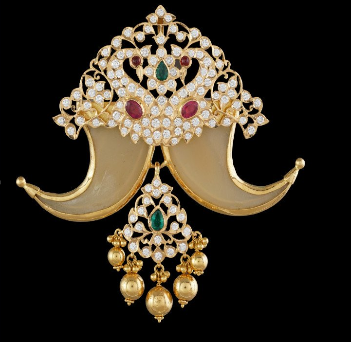 Puligoru pendant | Dhanalakshmi Jewellers