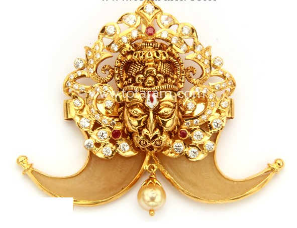 Puligoru pendant | Dhanalakshmi Jewellers