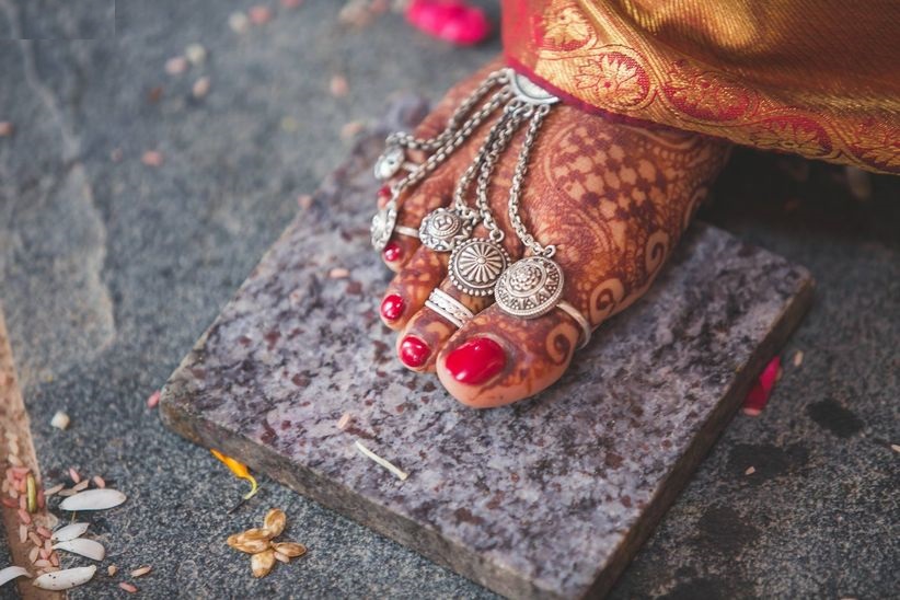 Kaal Pilli | Silver Anklets for Kodava Brides | Dhanalakshmi Jewellers