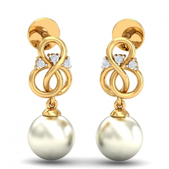 Pearl Earrings | Dhanalakshmi Jewellers