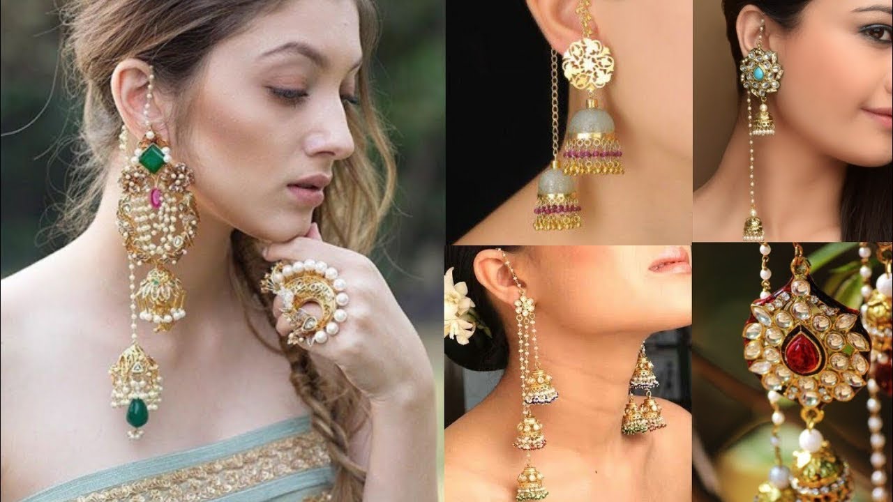 Kashmiri Jhumka Earring Designs  Dhanalakshmi Jewellers