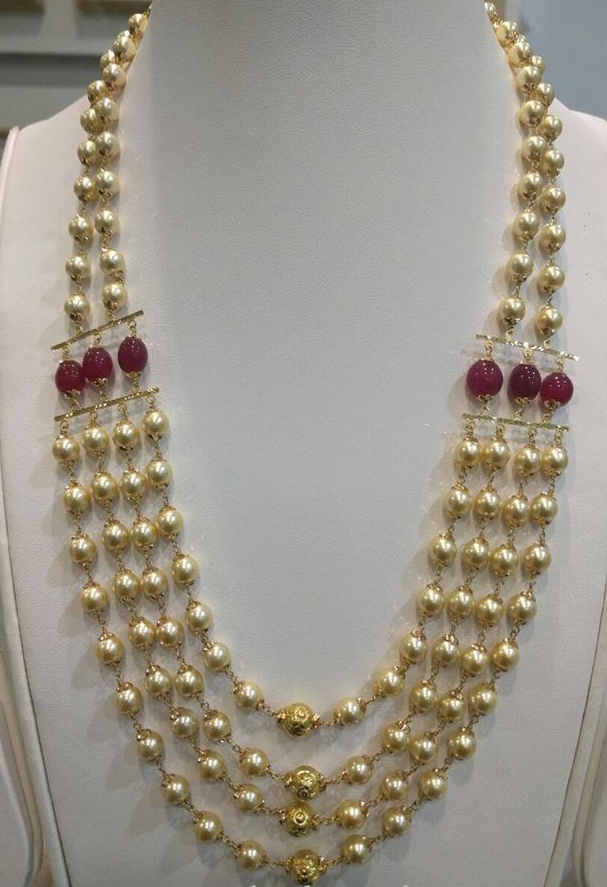 Antique Pearl Necklace Designs