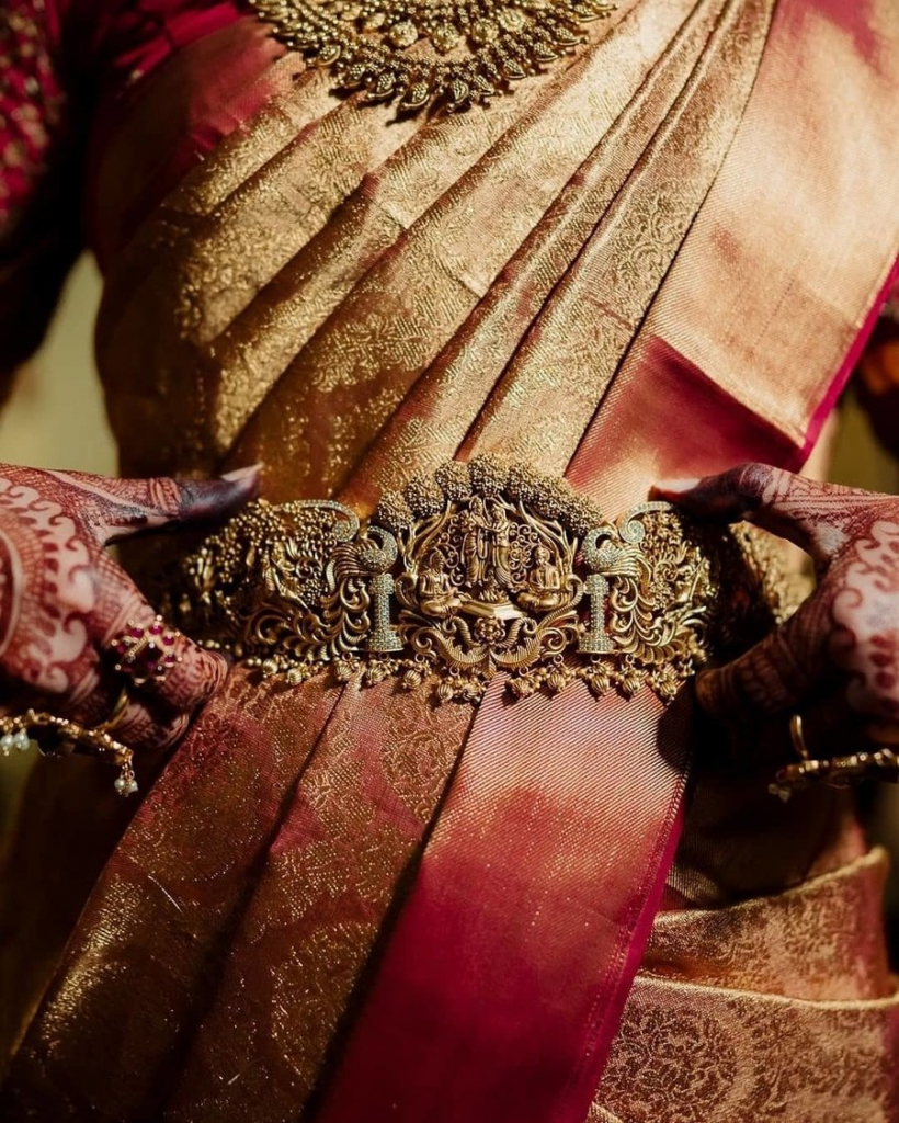 Temple Jewelry Waist Belt | Dhanalakshmi Jewelers