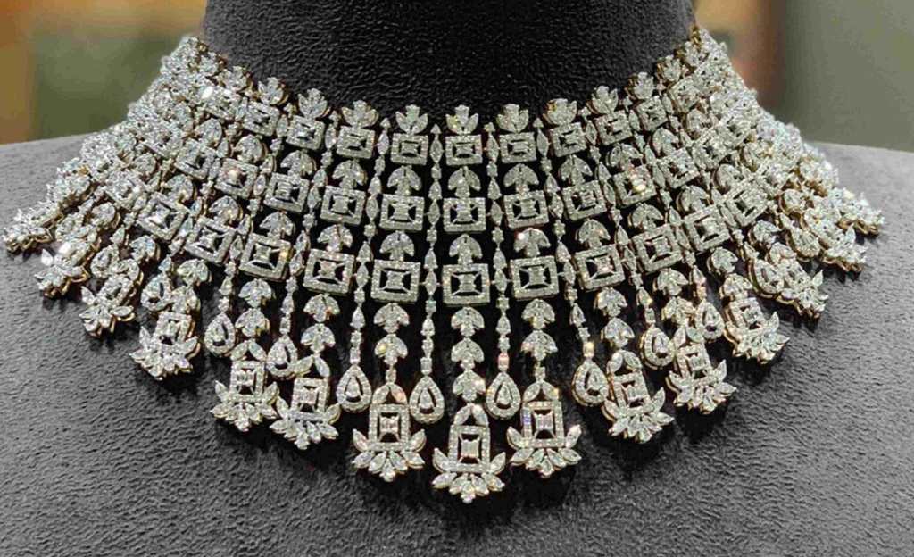 Diamond Choker Necklace Designs