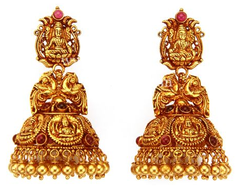 Showroom of Gold 22k simple earrings  Jewelxy  234315
