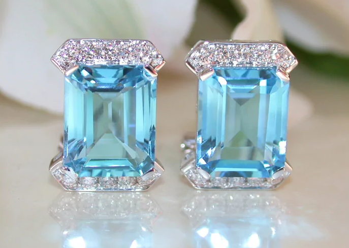 Topaz Earring