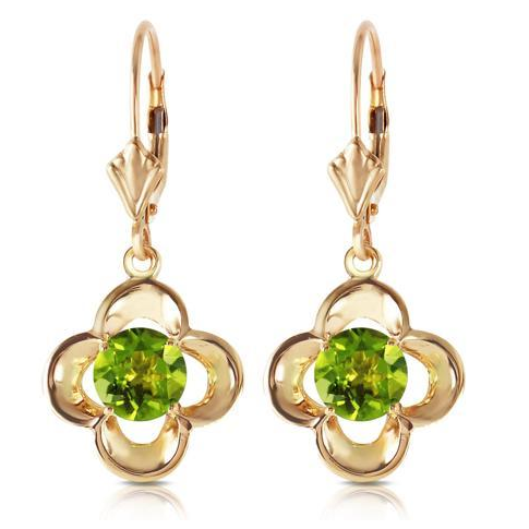 Peridot Earrings | Dhanalakshmi Jewelers