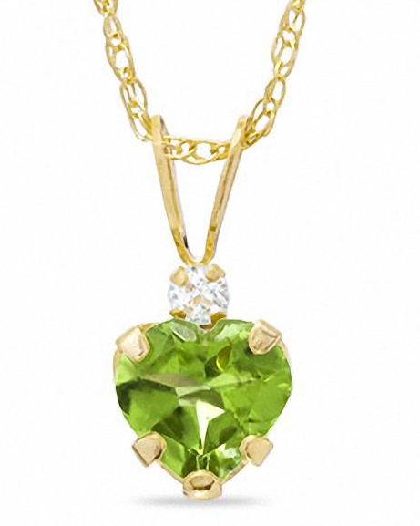 Peridot Pendants | Dhanalakshmi Jewelers