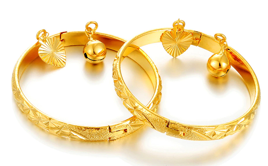 Gold Bangles for Baby Girl | Dhanalakshmi Jewelers