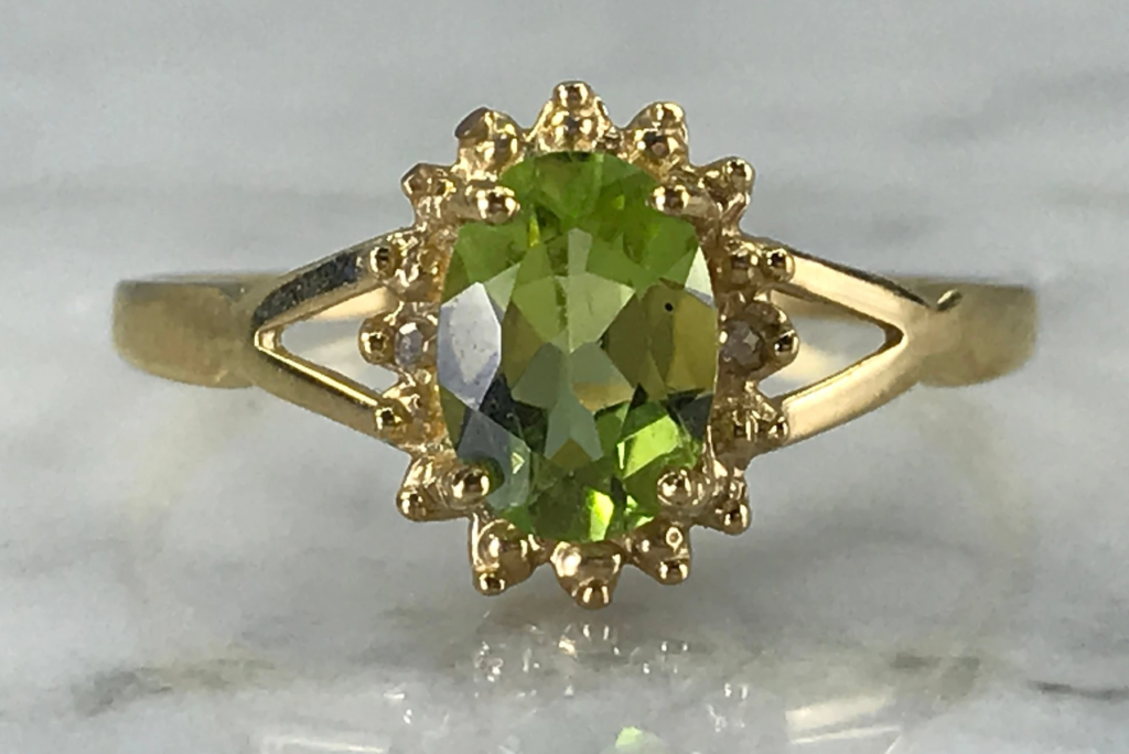 Peridot Rings | Dhanalakshmi Jewelers