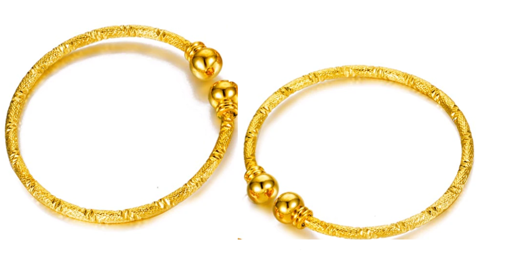 Gold Bangles for Baby Girl | Dhanalakshmi Jewelers