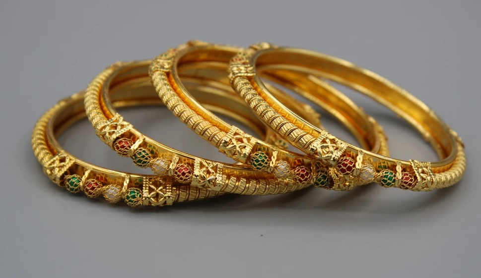 Rajputi Gold Bangles Design