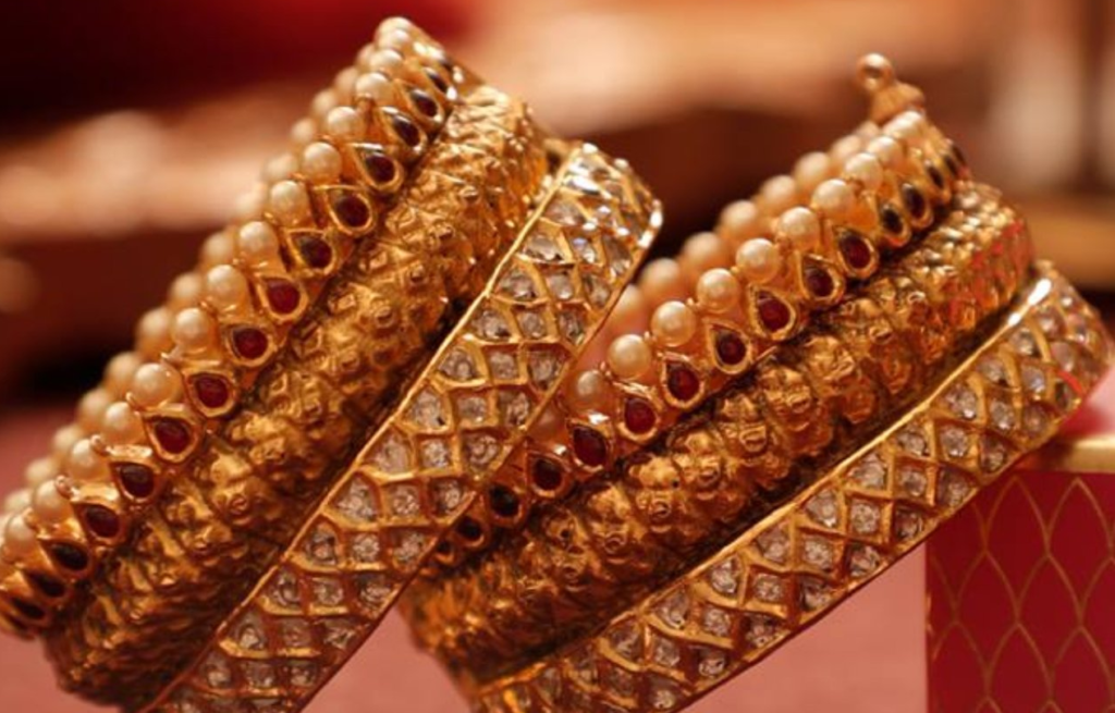 Rajputi Gold Bangles Design