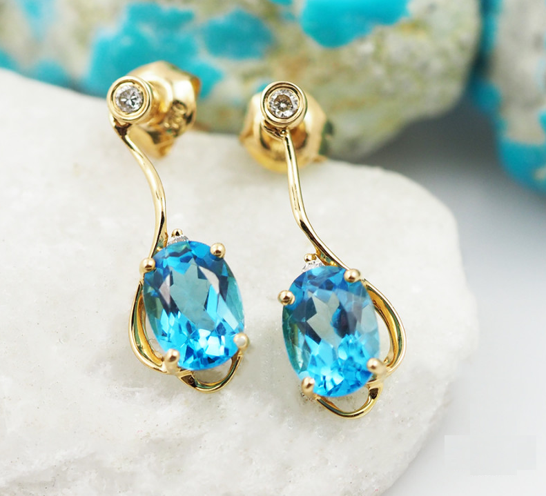 Topaz Earring