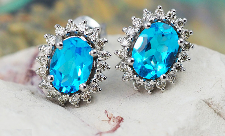 Topaz Earring