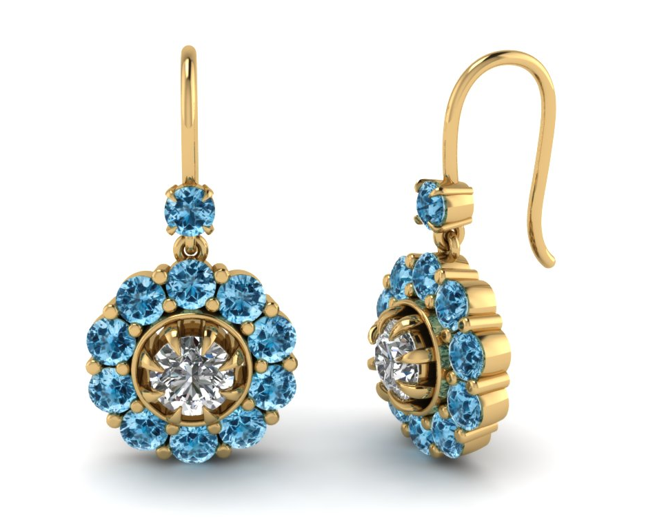 Topaz Earring