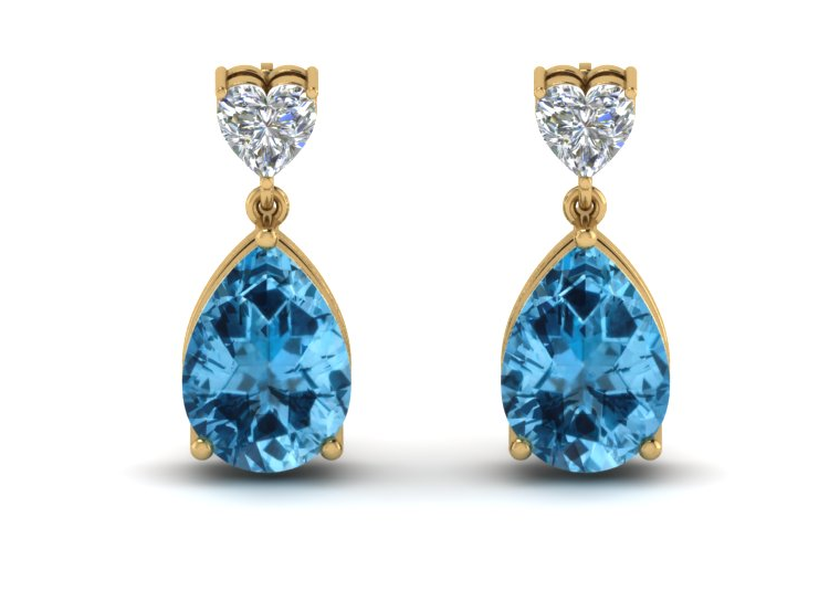 Topaz Earring