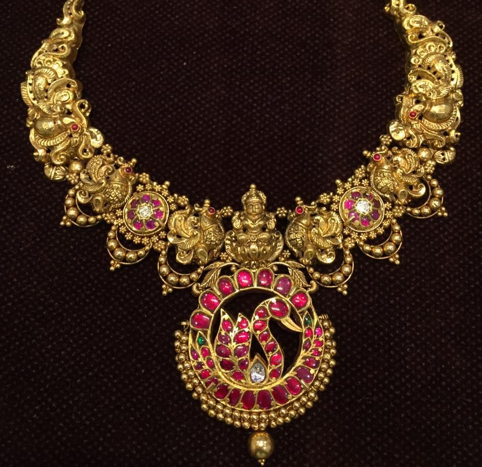 Nakshi Jewelry|Traditional Temple Jewelry| Hara|Antique Jewellery