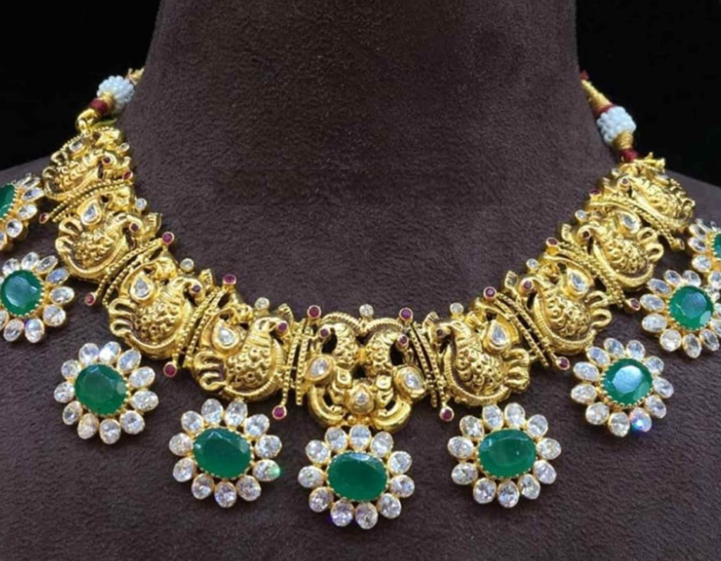 Nakshi Jewelry|Traditional Temple Jewelry| Hara|Antique Jewellery