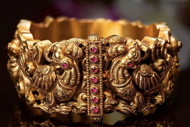 Antique Gold Bangles Designs | Dhanalakshmi Jewellers|Nakshi Jewelry|Traditional Temple Jewelry| Gold Bangles|Antique Jewellery