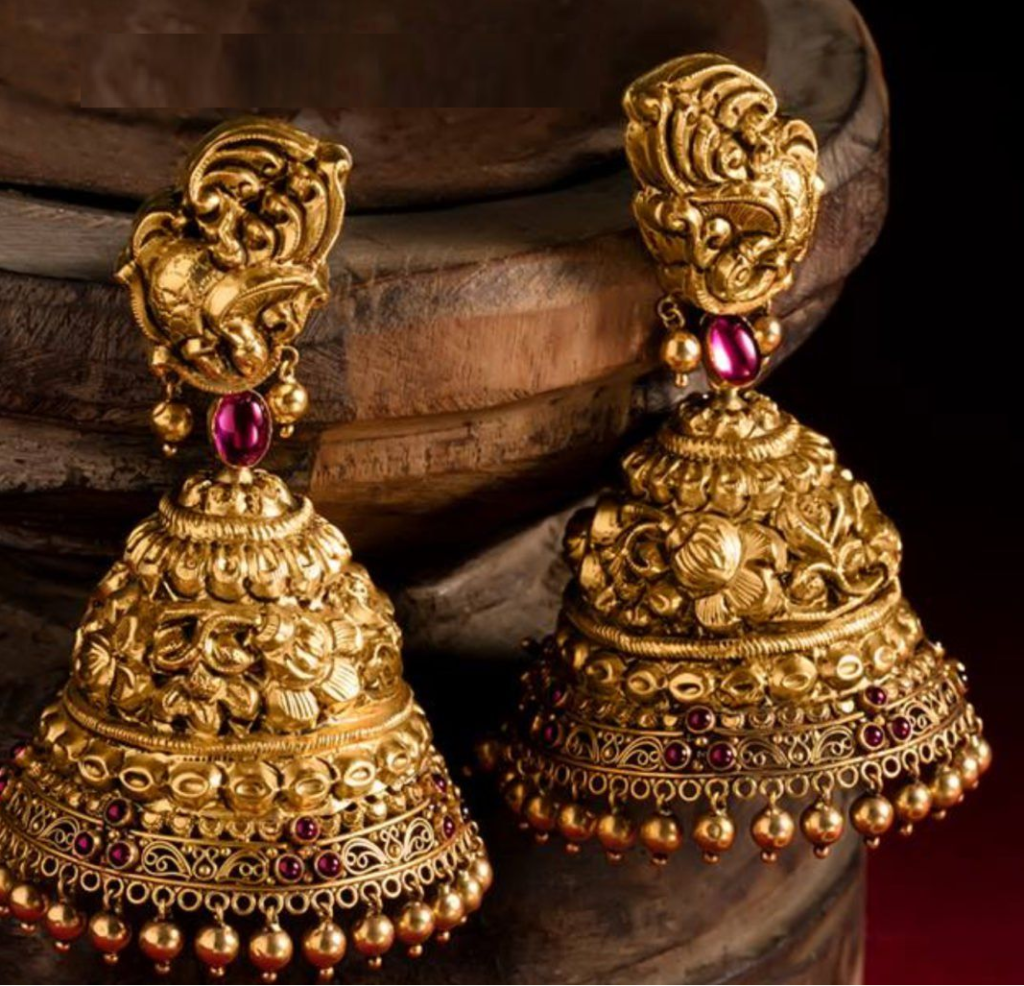 Antique Gold Earrings Designs | Dhanalakshmi Jewellers|Antique Gold Earrings Designs | Dhanalakshmi Jewellers|Antique Gold Bangles Designs | Dhanalakshmi Jewellers|Nakshi Jewelry|Traditional Temple Jewelry| Gold Earrings|Antique Jewellery 