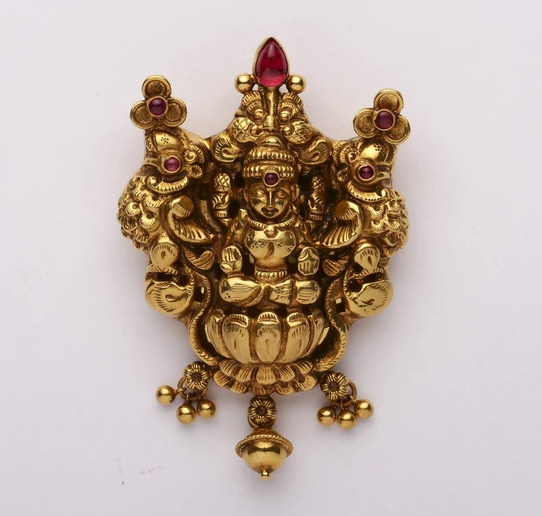 Antique Gold Earrings Designs | Dhanalakshmi Jewellers