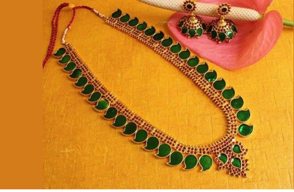 Palakka Mala Designs Of Malabar Gold 2024 www.alhudapk