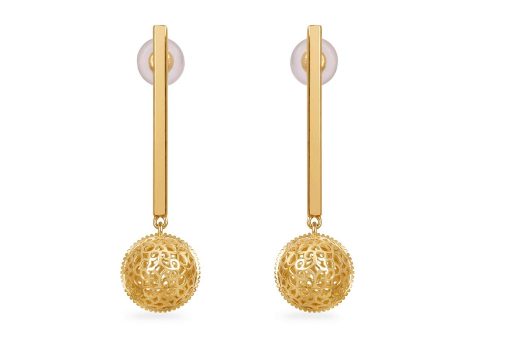 Gold Earrings Drops