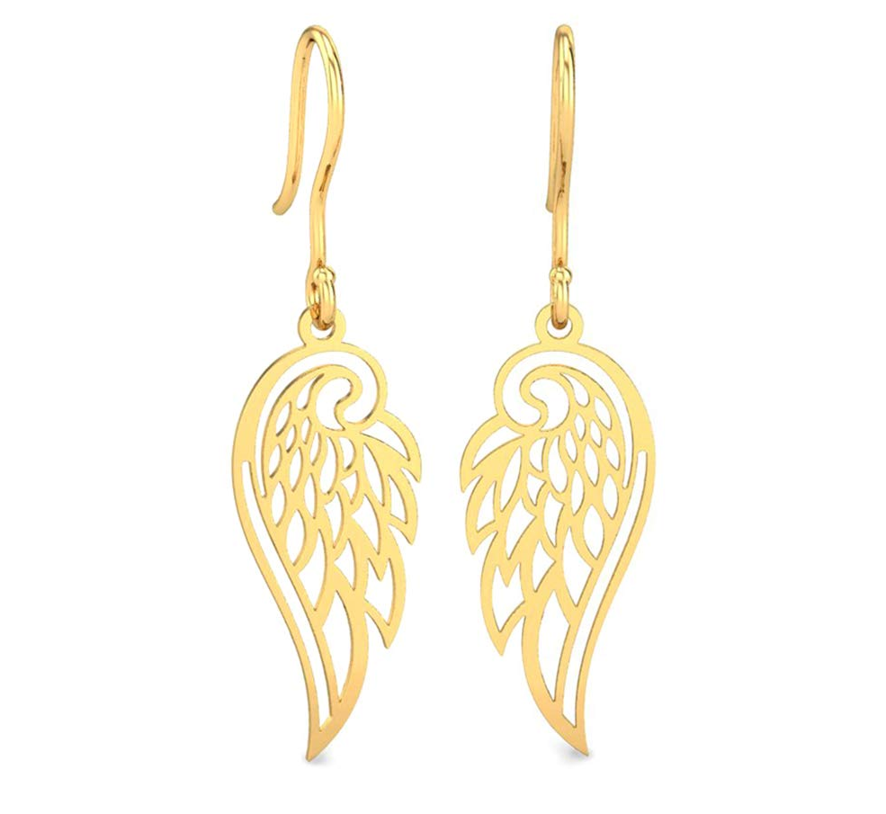 Gold Earrings Drops