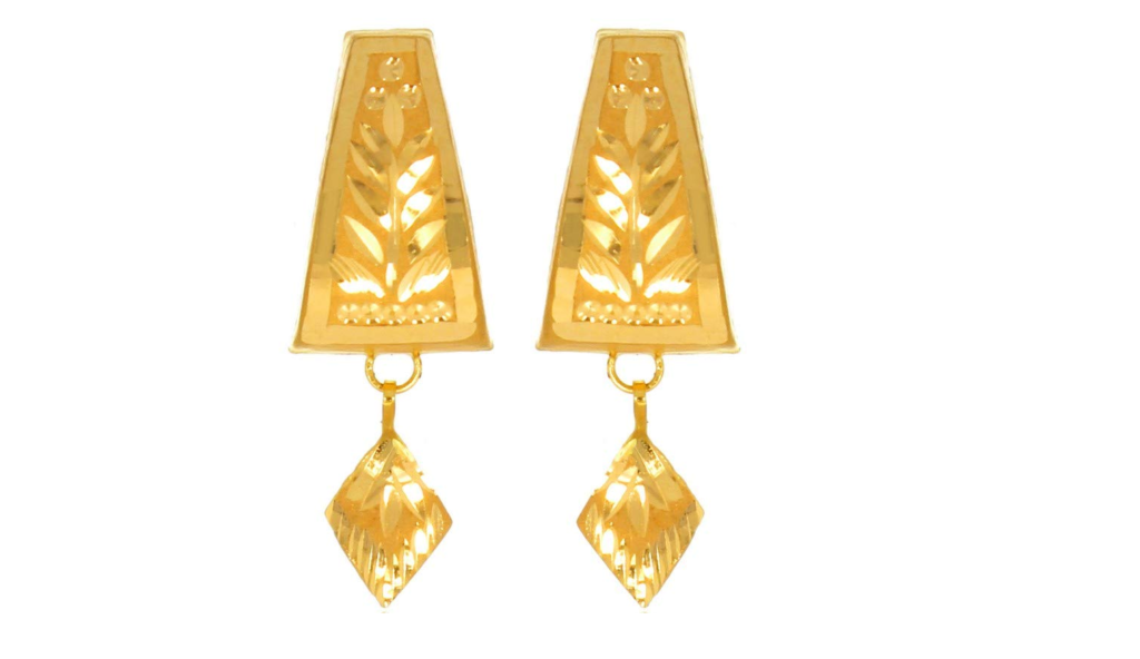 Gold Earrings Drops