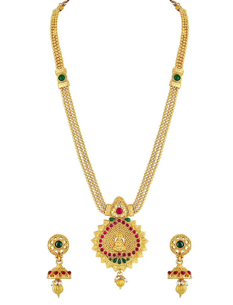 Gold Plated Gundla Mala Necklace