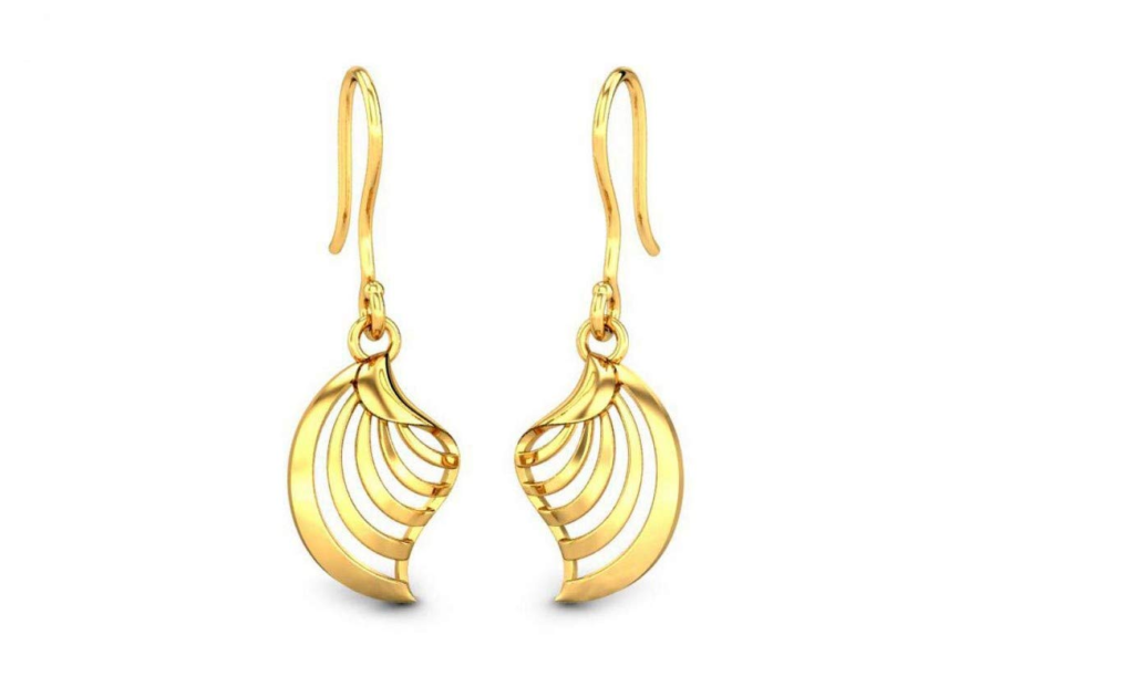 Gold Earrings Drops