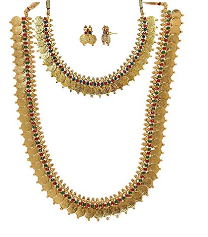 Gold Plated Kasu Mala Necklace