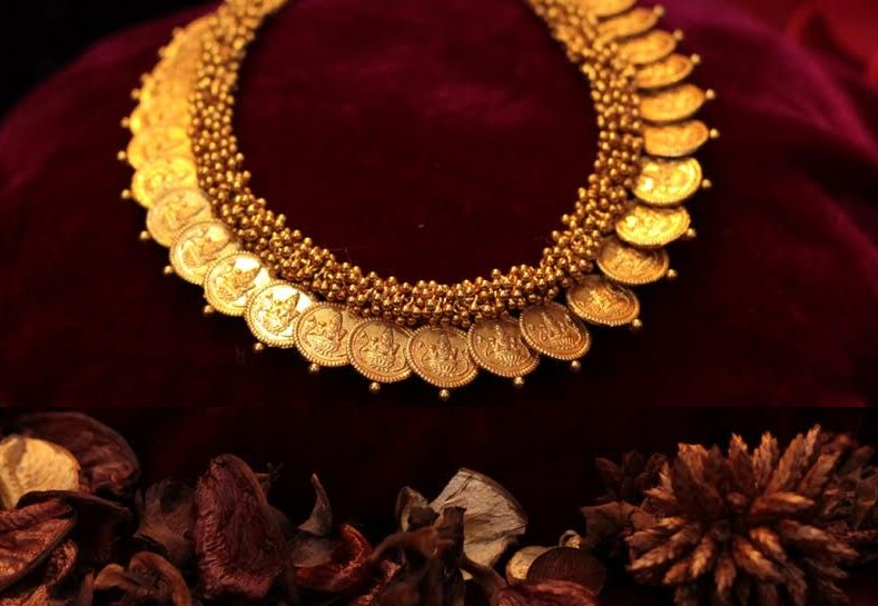 Gold Plated Kasu Mala Necklace