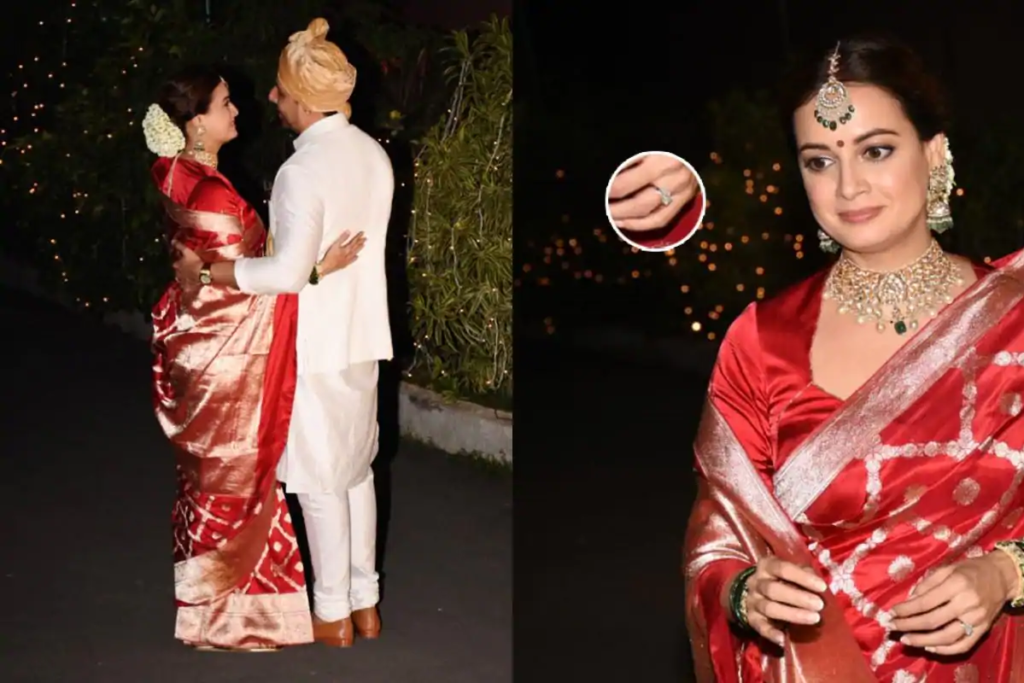 Dia Mirza's Wedding Jewelry