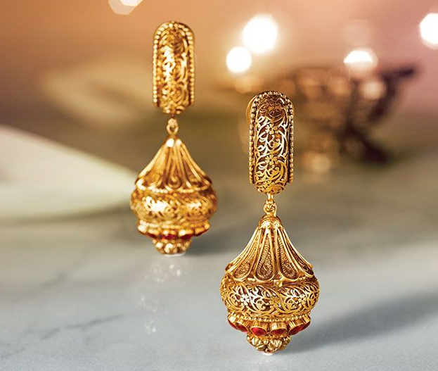 Gold Jhumka Designs