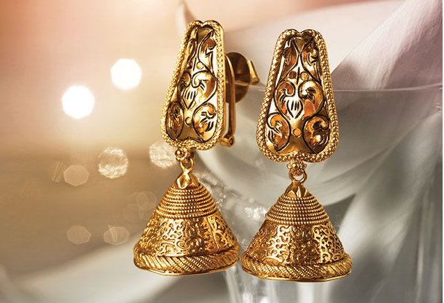 Gold Jhumka Designs