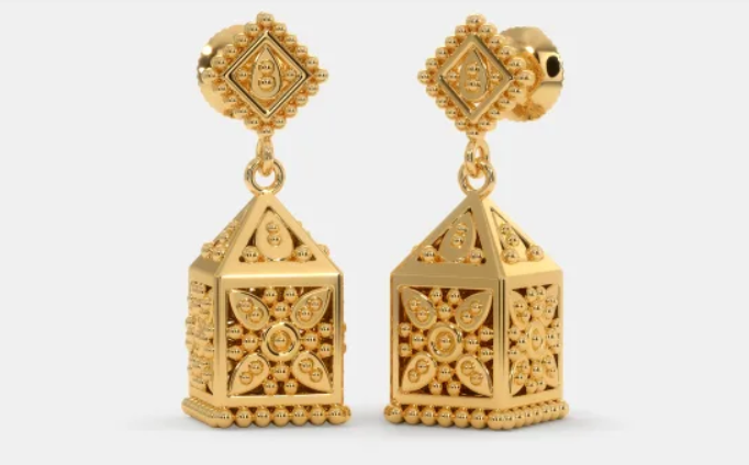 Gold Jhumka Designs