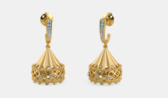 Gold Jhumka Designs