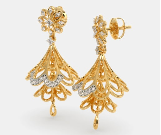 Gold Jhumka Designs