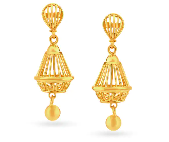 Gold Jhumka Designs