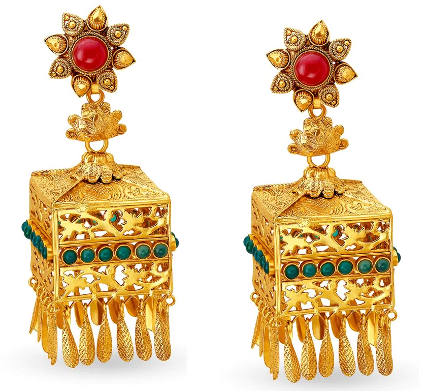 Gold Jhumka Designs