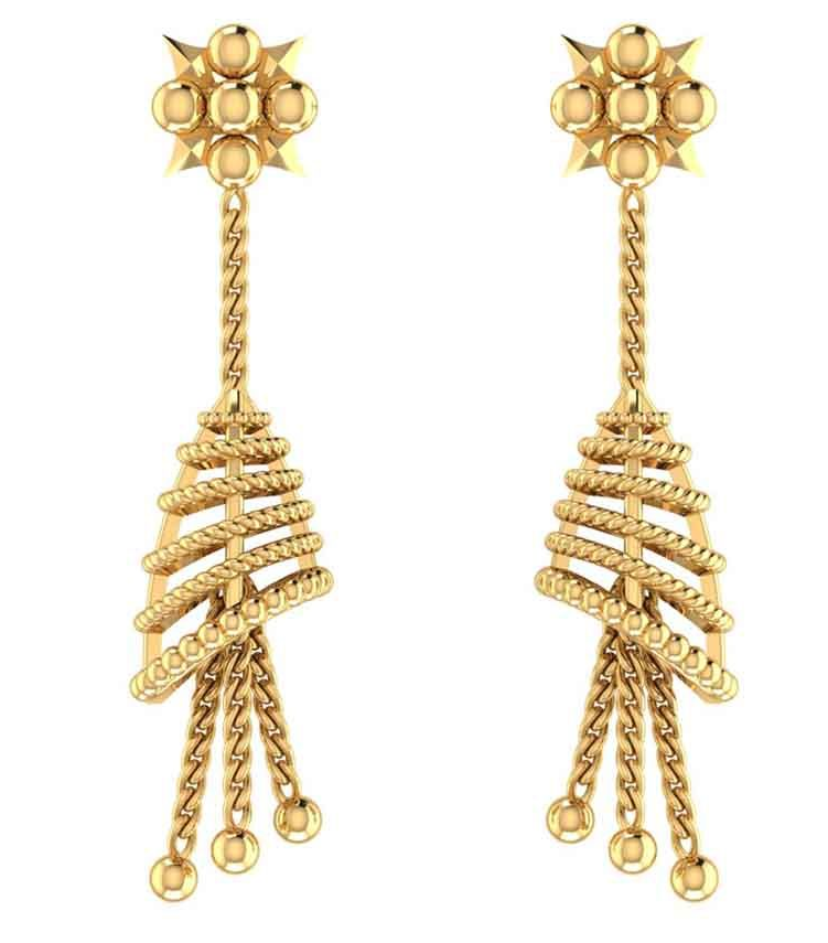 Gold Jhumka Designs