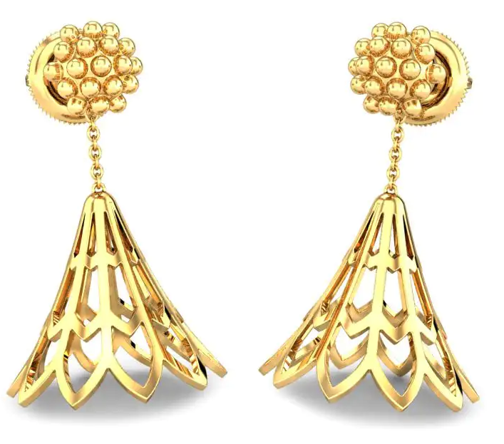 Gold Jhumka Designs