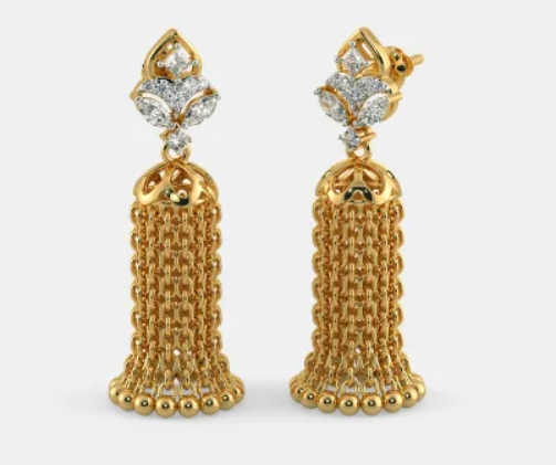 Gold Jhumka Designs